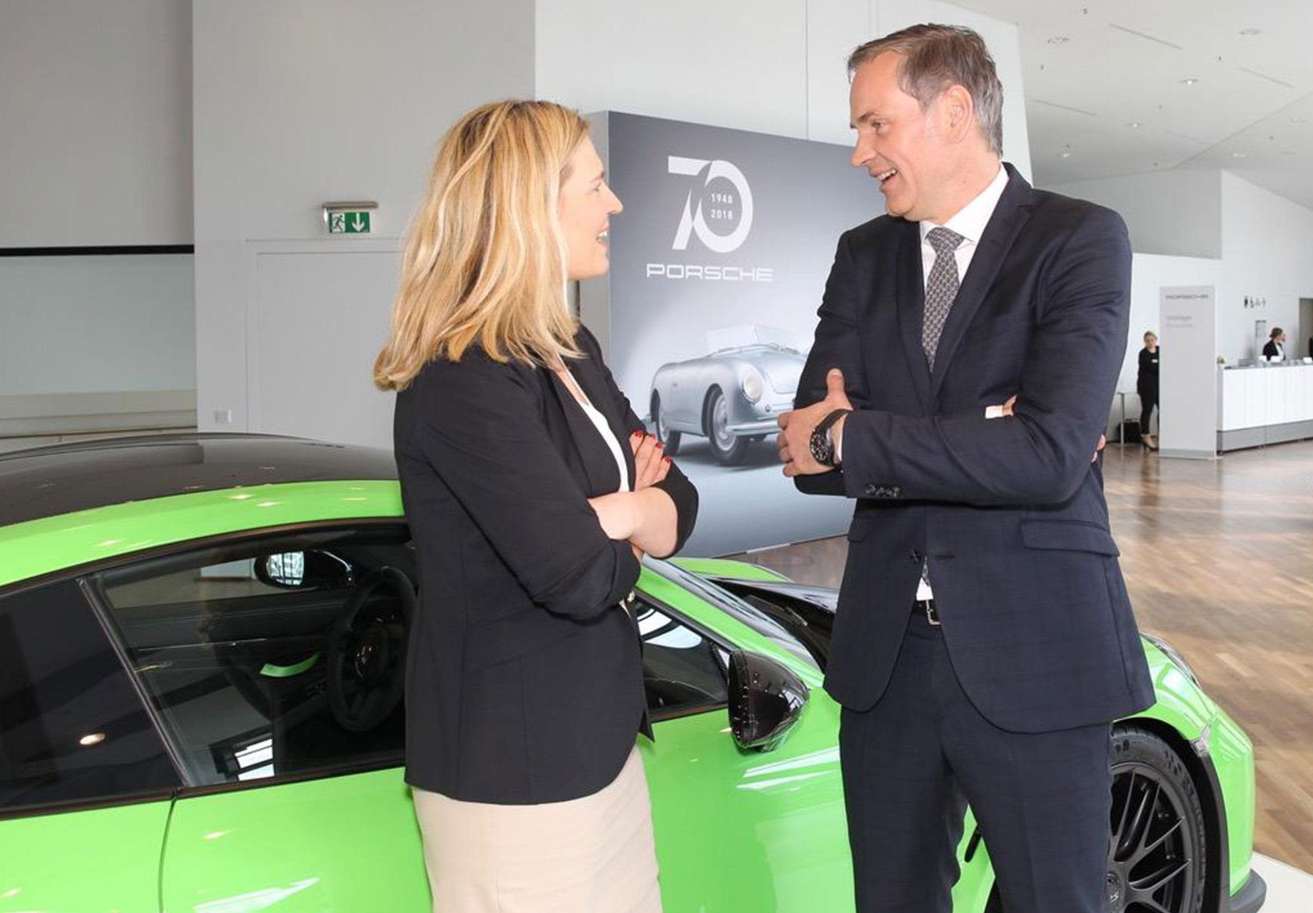 Porsche CEO Oliver Blum